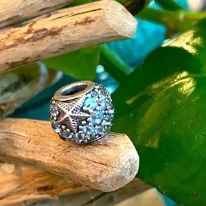 Pandora Pave Ocean & Starfish Cz Charm